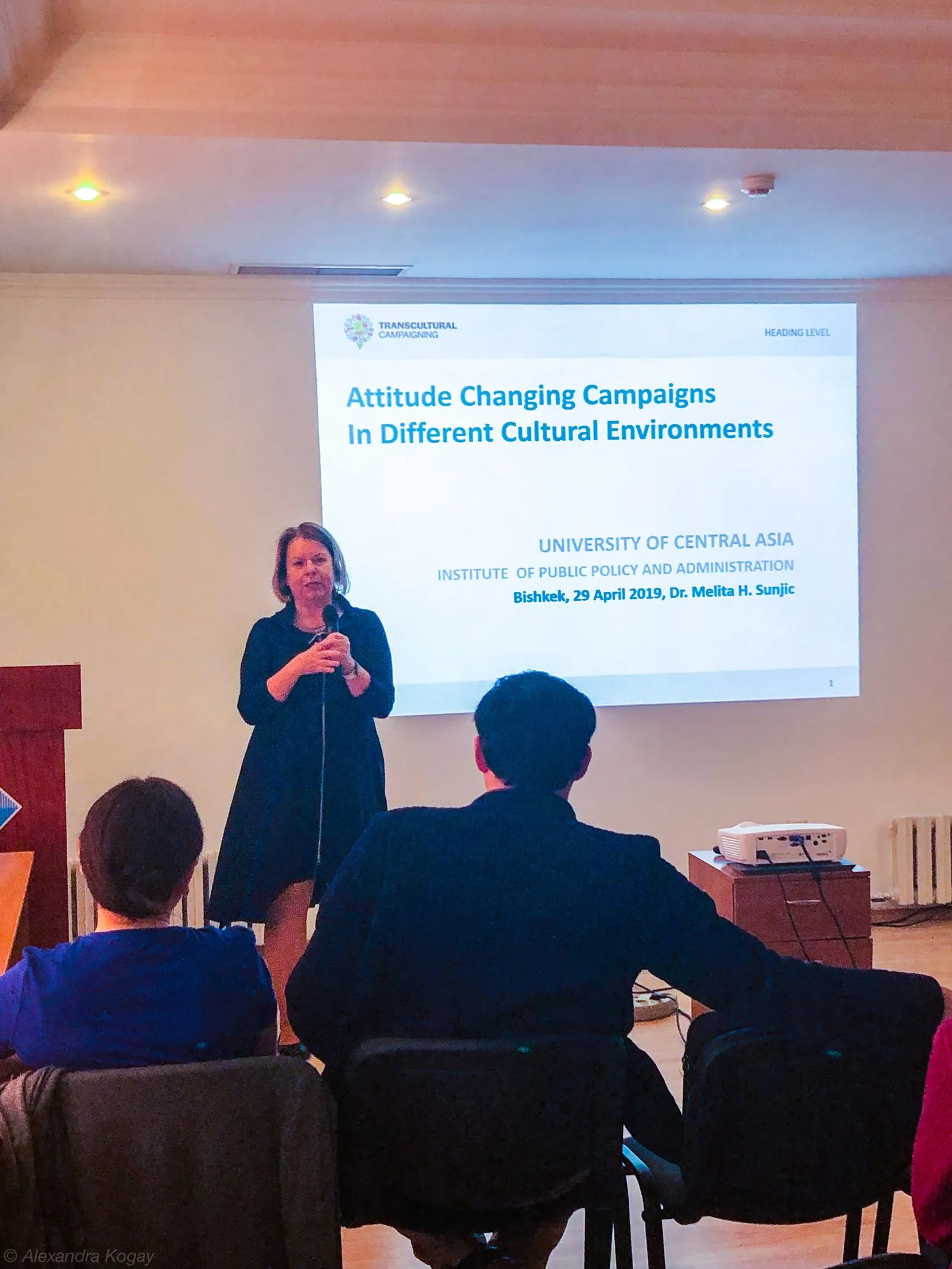 Open Lecture at Central Euroepan University in Bishkek